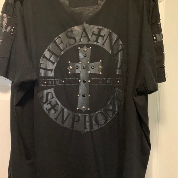 The saints sinphony v-neck T-shirt - Picture 2 of 3